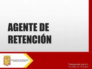 agente de retenci n