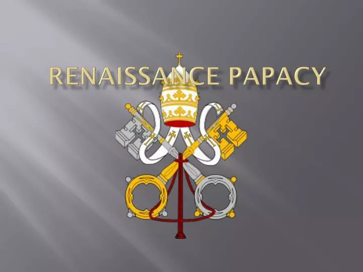 renaissance papacy