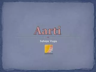aarti