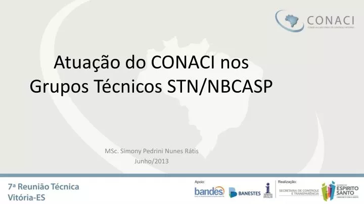atua o do conaci nos grupos t cnicos stn nbcasp