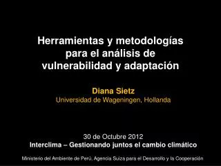 h erramientas y m etodolog as para el an lisis de vulnerabilidad y adaptaci n