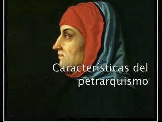 caracter sticas del petrarquismo