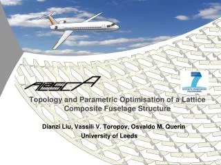 Topology and Parametric Optimisation of a Lattice Composite Fuselage Structure