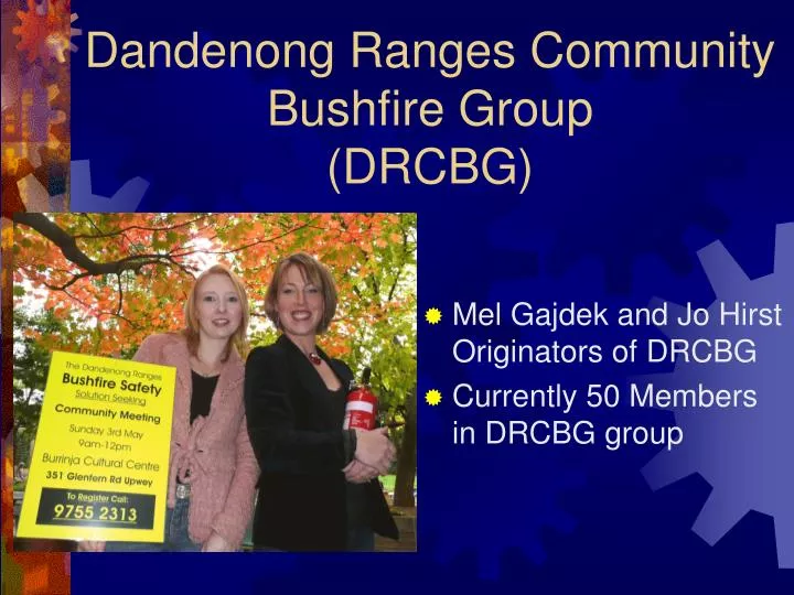 dandenong ranges community bushfire group drcbg