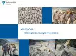 AGREGADOS Um negócio em amplo crescimento - slide 1