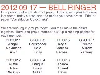 2012 09 17 ? Bell Ringer