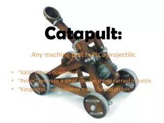 Catapult: