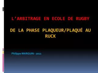 philippe marguin 2012