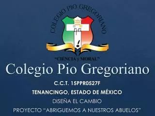 colegio pio gregoriano