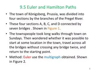 9.5 Euler and Hamilton Paths