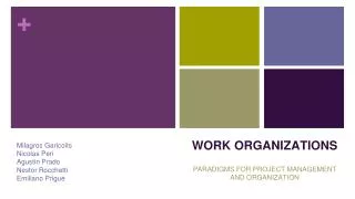 work organizations