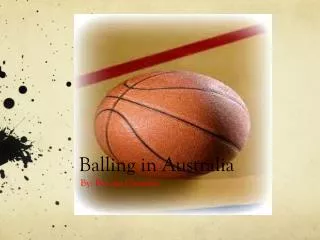 Balling in Australia