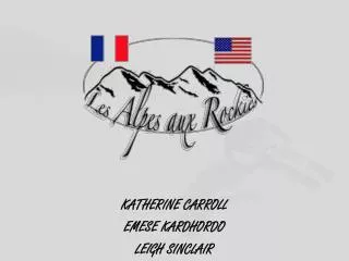 katherine carroll emese kardhordo leigh sinclair