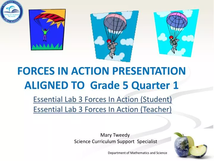 forces in action presentation aligned to grade 5 quarter 1