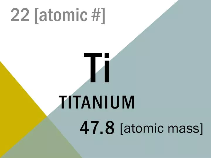 titanium 47 8