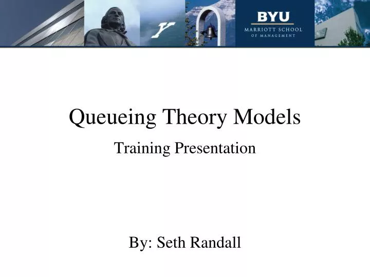 queueing theory models