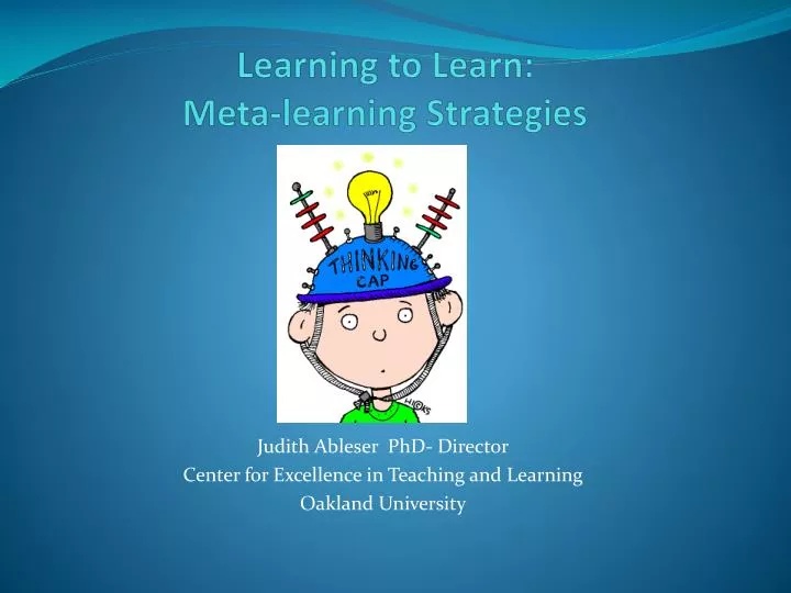 learning to learn meta learning strategies