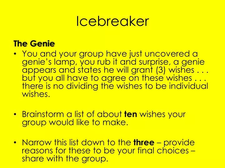 icebreaker