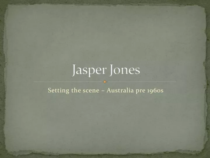 jasper jones