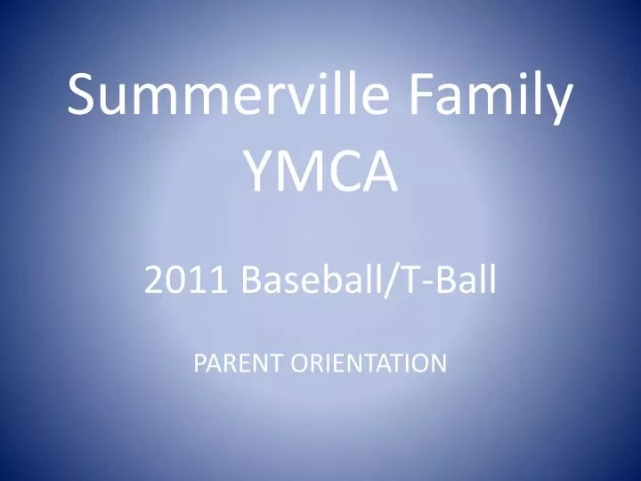 summerville family ymca