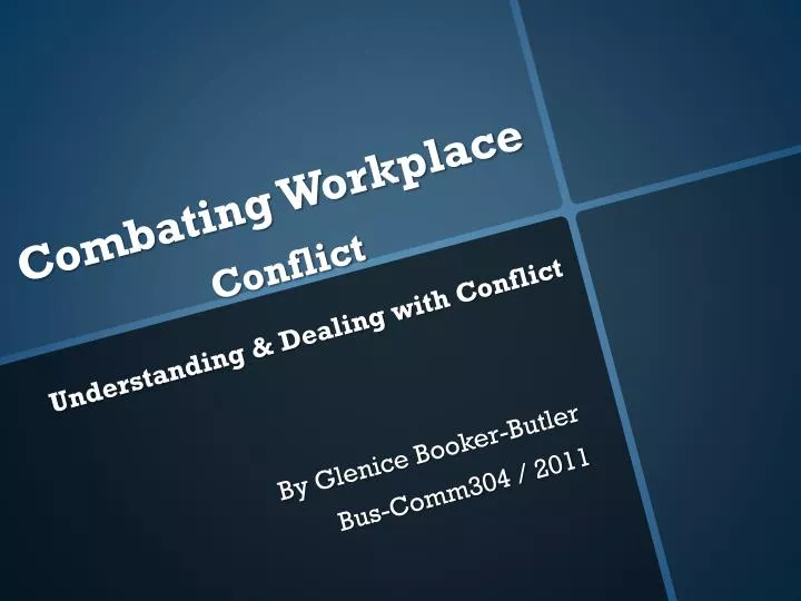 combating workplace conflict understanding dealing with conflict