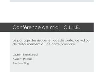 conf rence de midi c l j b