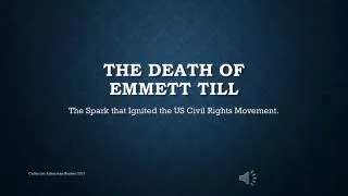 The Death of Emmett Till