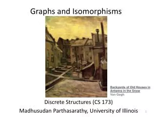 Graphs and Isomorphisms