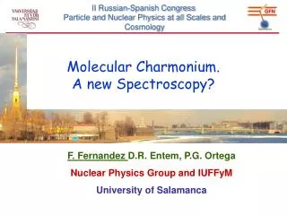 Molecular Charmonium . A new Spectroscopy ?