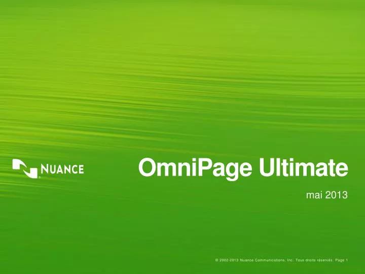 omnipage ultimate