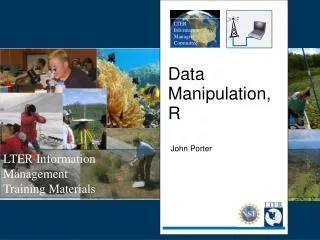Data Manipulation, R