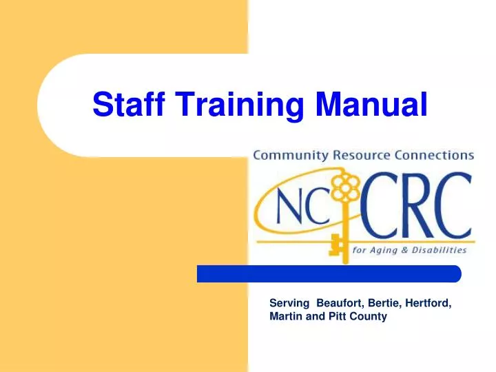 staff training manual