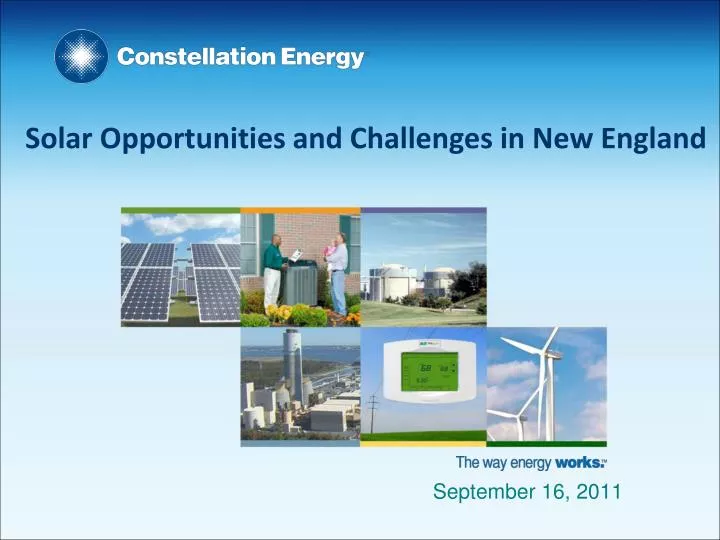 solar opportunities and challenges in new england