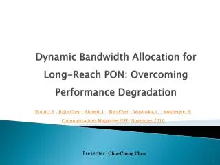 Dynamic Bandwidth Allocation for Long-Reach PON: Overcoming Performance Degradation