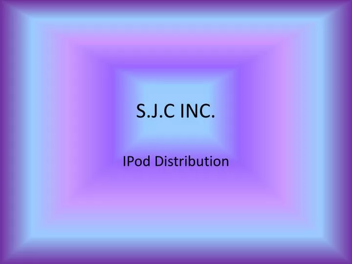 s j c inc