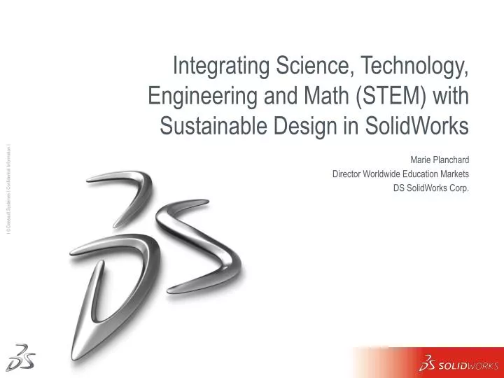 integrating science technology engineering and math stem with sustainable design in solidworks