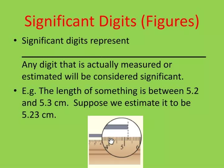 significant digits figures