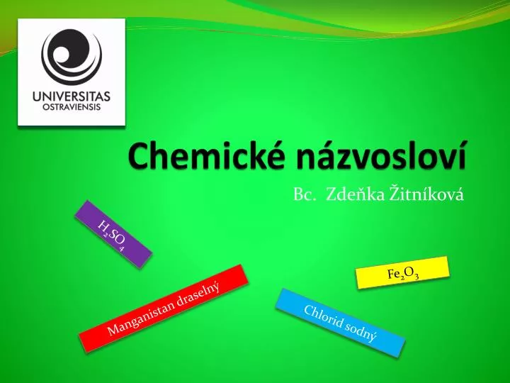 chemick n zvoslov