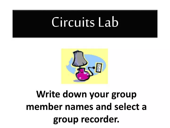 circuits lab