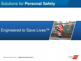 Solutions for Personal Safety