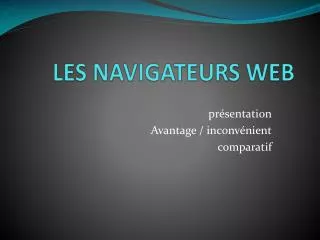 les navigateurs web