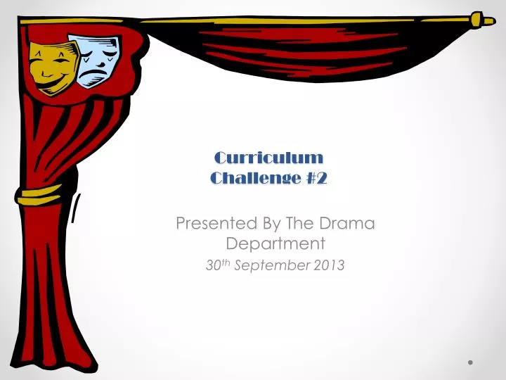 curriculum challenge 2