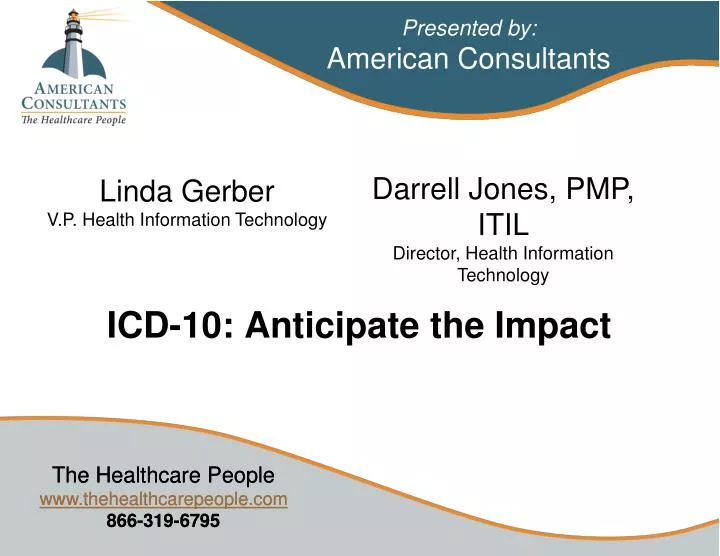 icd 10 anticipate the impact