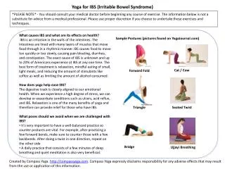 Yoga for IBS (Irritable Bowel Syndrome)