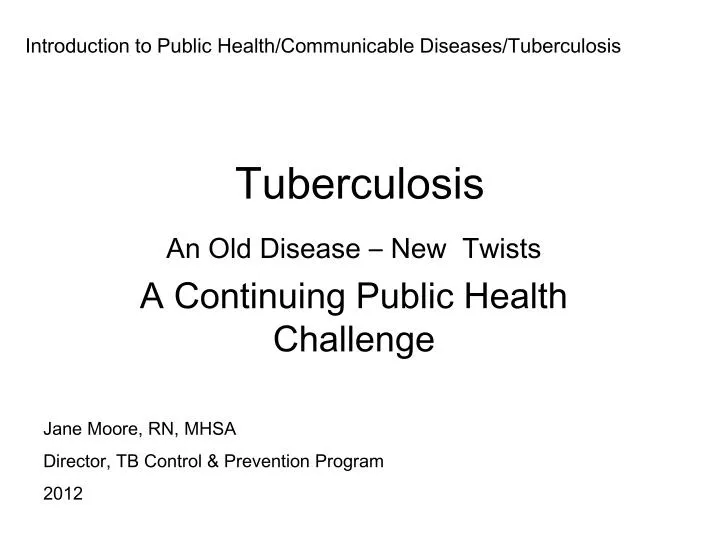 tuberculosis