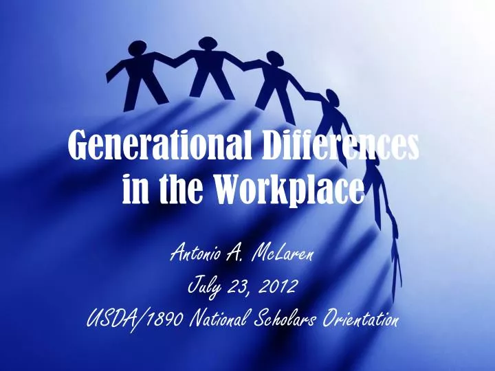generational differences in the workplace