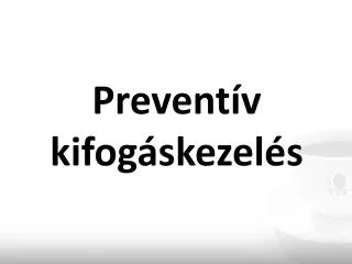 prevent v kifog skezel s