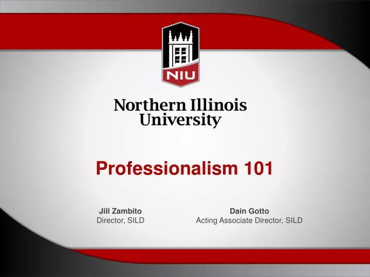 professionalism 101