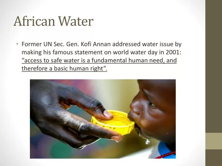 african water