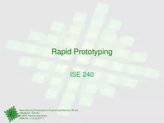 rapid prototyping